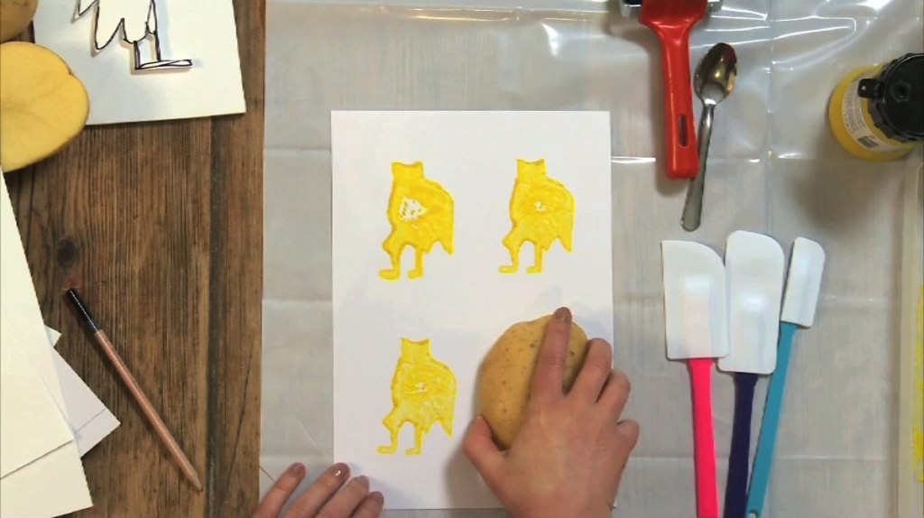 types of printing ks2 - Art and Design KS / KS: Printmaking with different materials