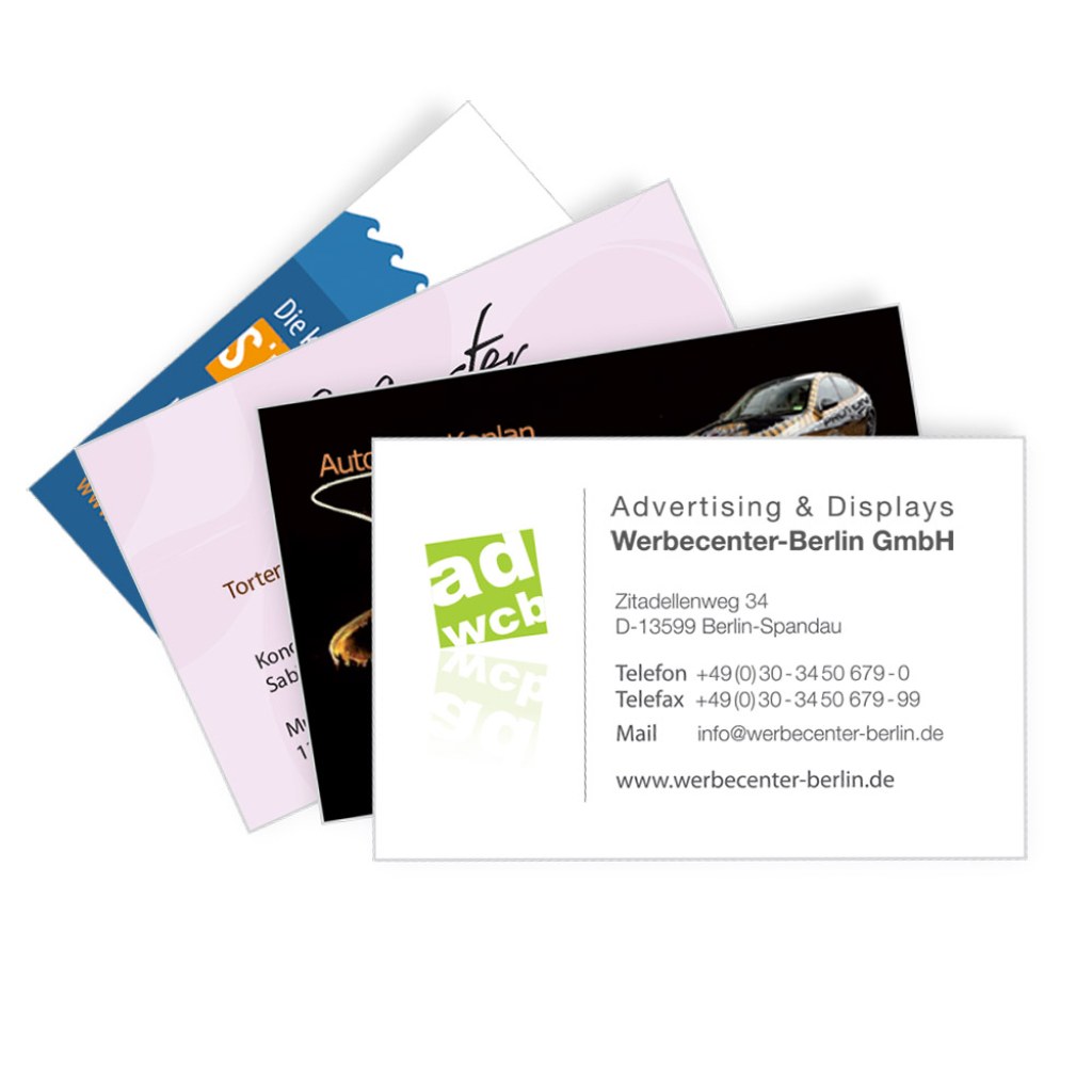 print a business card near me - Business Card / CMYK - double-sided