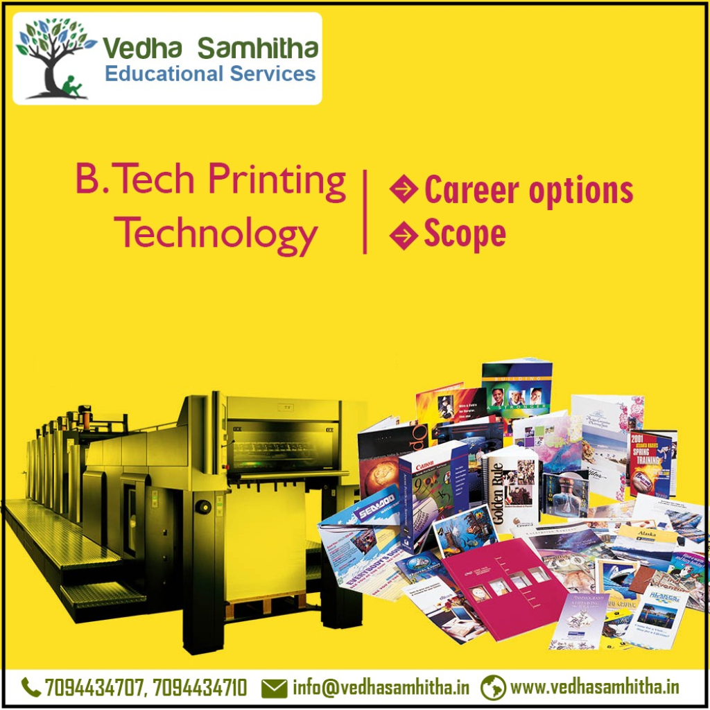 printing technology jobs for freshers - Career options and scope of B